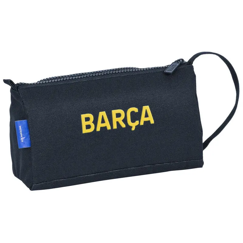 FC Barcelona pencil case with drop-down pocket without stationery product photo