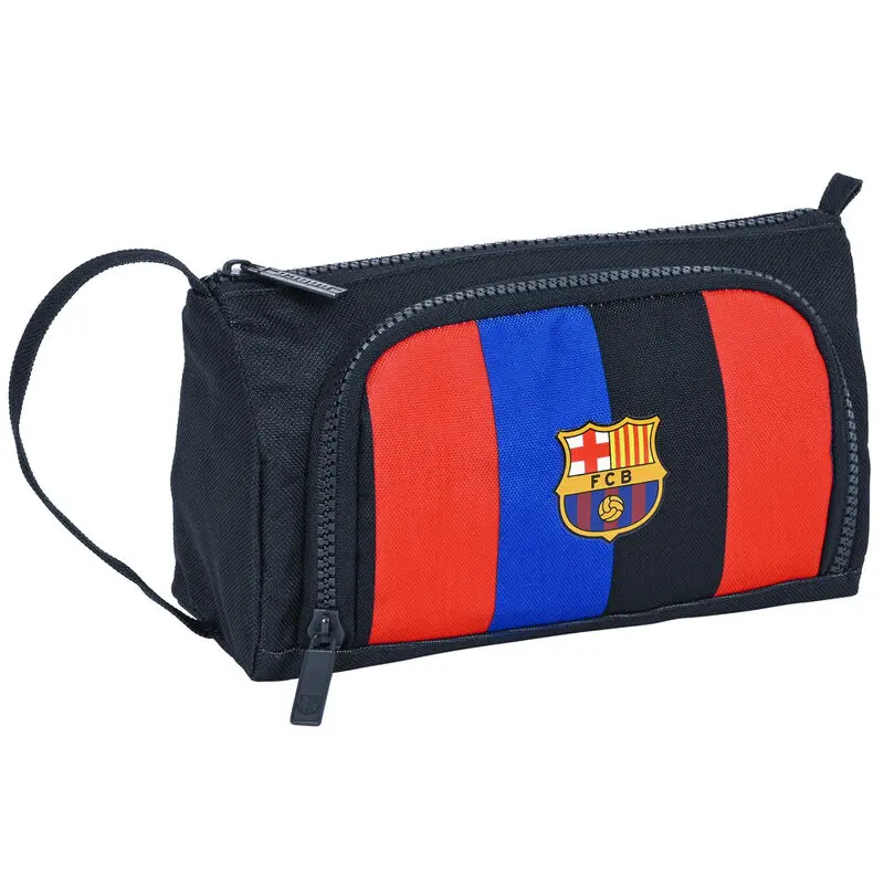 FC Barcelona filled pencil case with drop-down pocket product photo