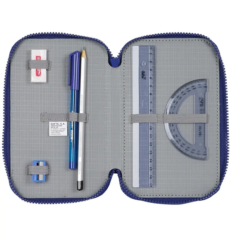 FC Barcelona triple pencil case 36pcs product photo