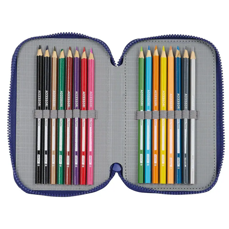 FC Barcelona triple pencil case 36pcs product photo