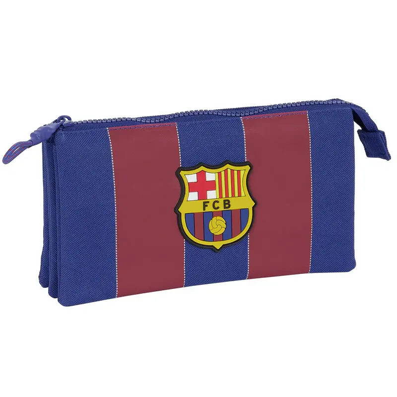 FC Barcelona triple pencil case product photo