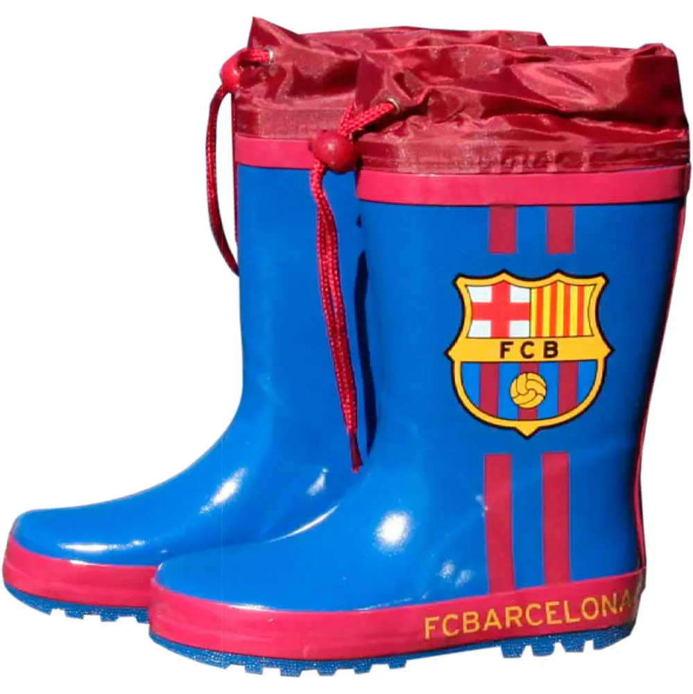 Botas agua azules cierre ajustable FC Barcelona product photo