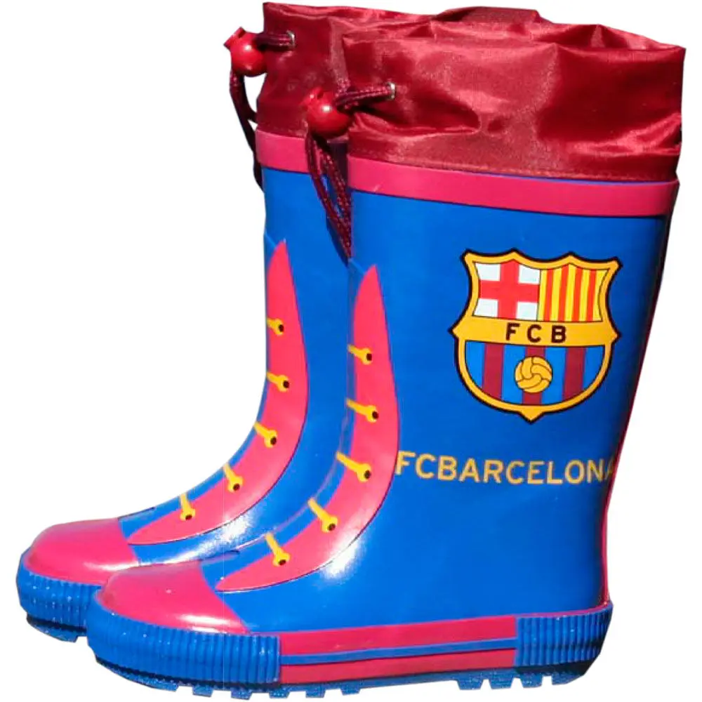 Botas agua azules cierre ajustable FC Barcelona product photo