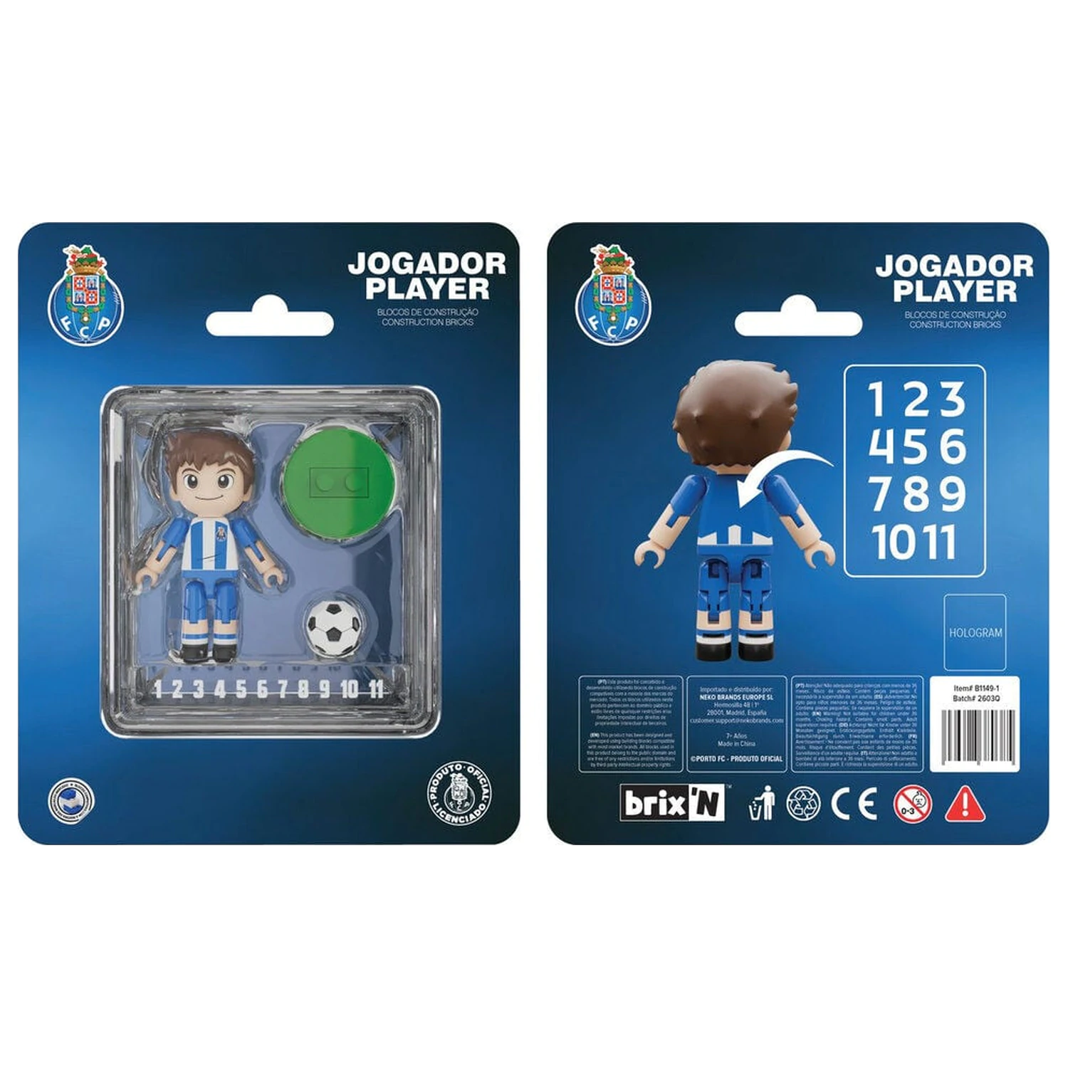 FC Porto player figure 4cm product photo