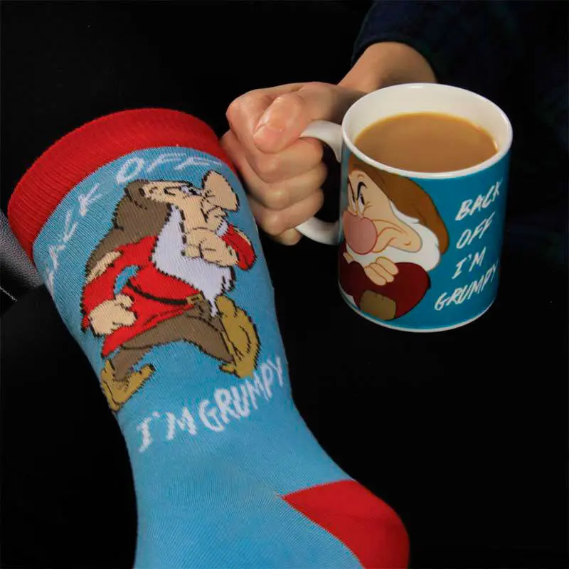 fDisney Snow White Grumpy mug and socks set product photo