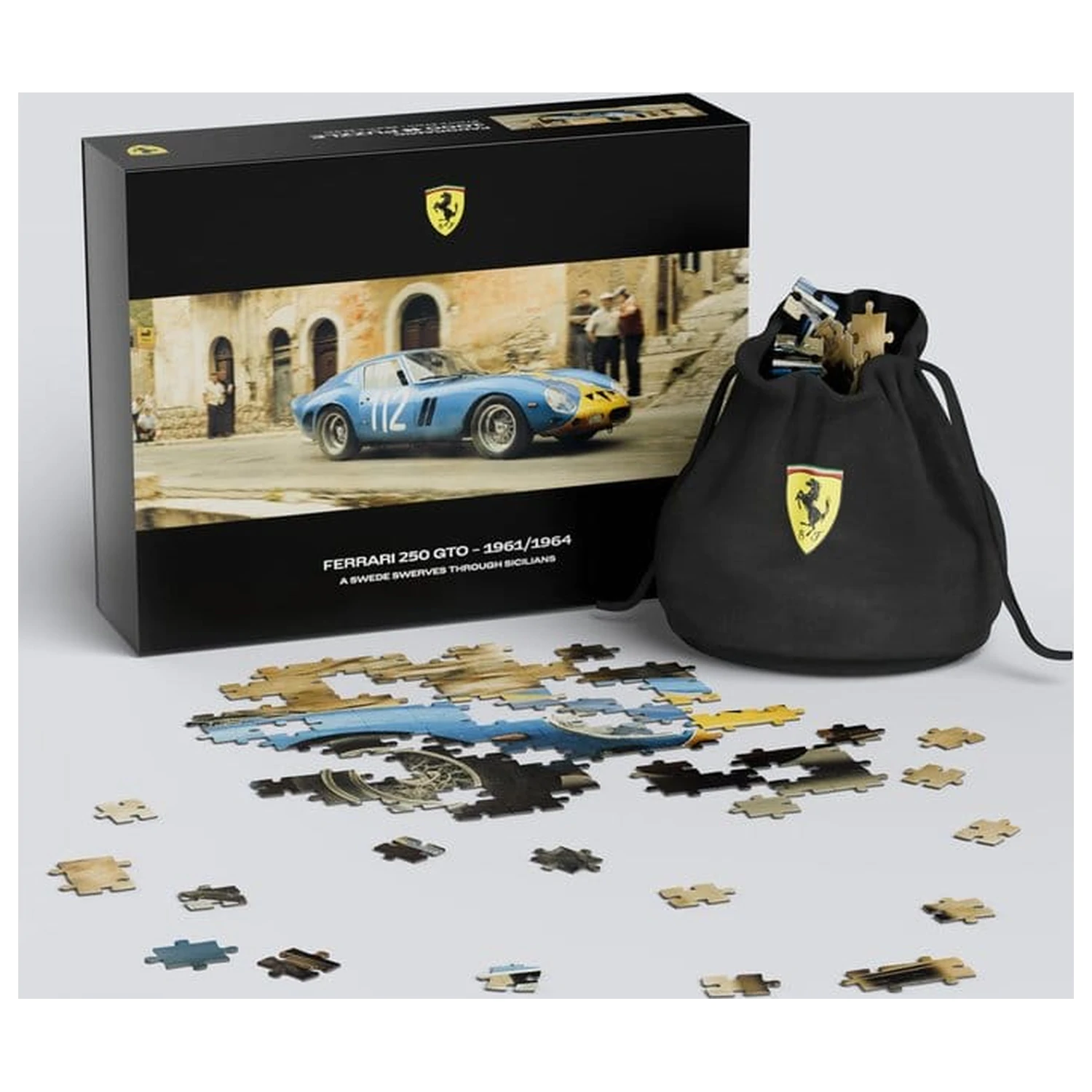 Ferrari 250GTO Premium Puzzle A Swede Swerves Through Sicilians (1000 pieces) 97 x 34 cm product photo