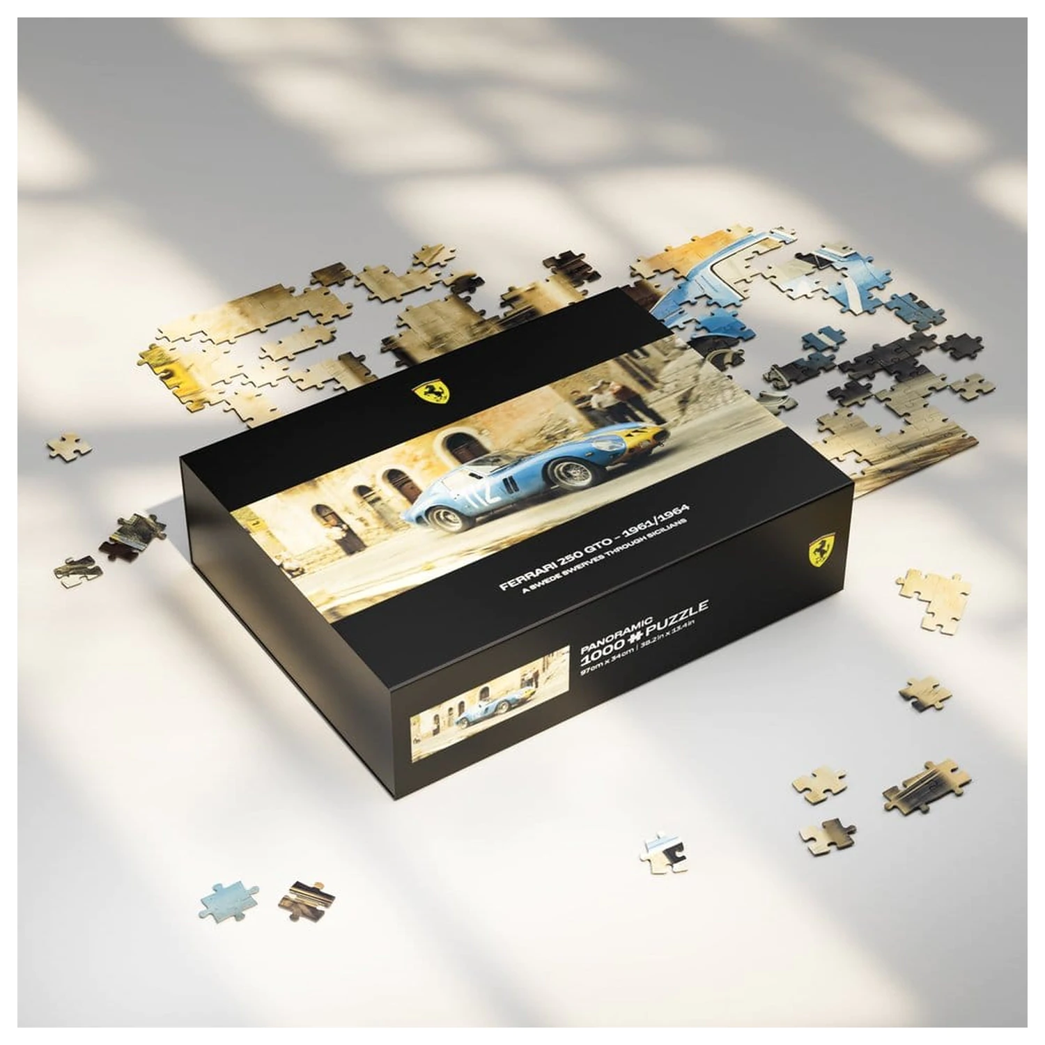 Ferrari 250GTO Premium Puzzle A Swede Swerves Through Sicilians (1000 pieces) 97 x 34 cm product photo