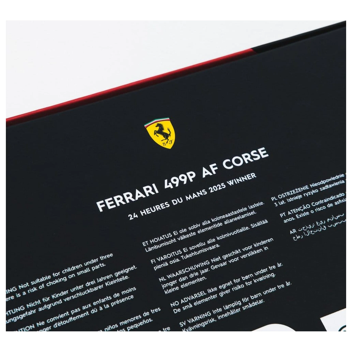 Ferrari AF Corse Puzzle 499P 24 Heures du Mans 2025 Winner (1000 Pieces) 48 x 68 cm product photo