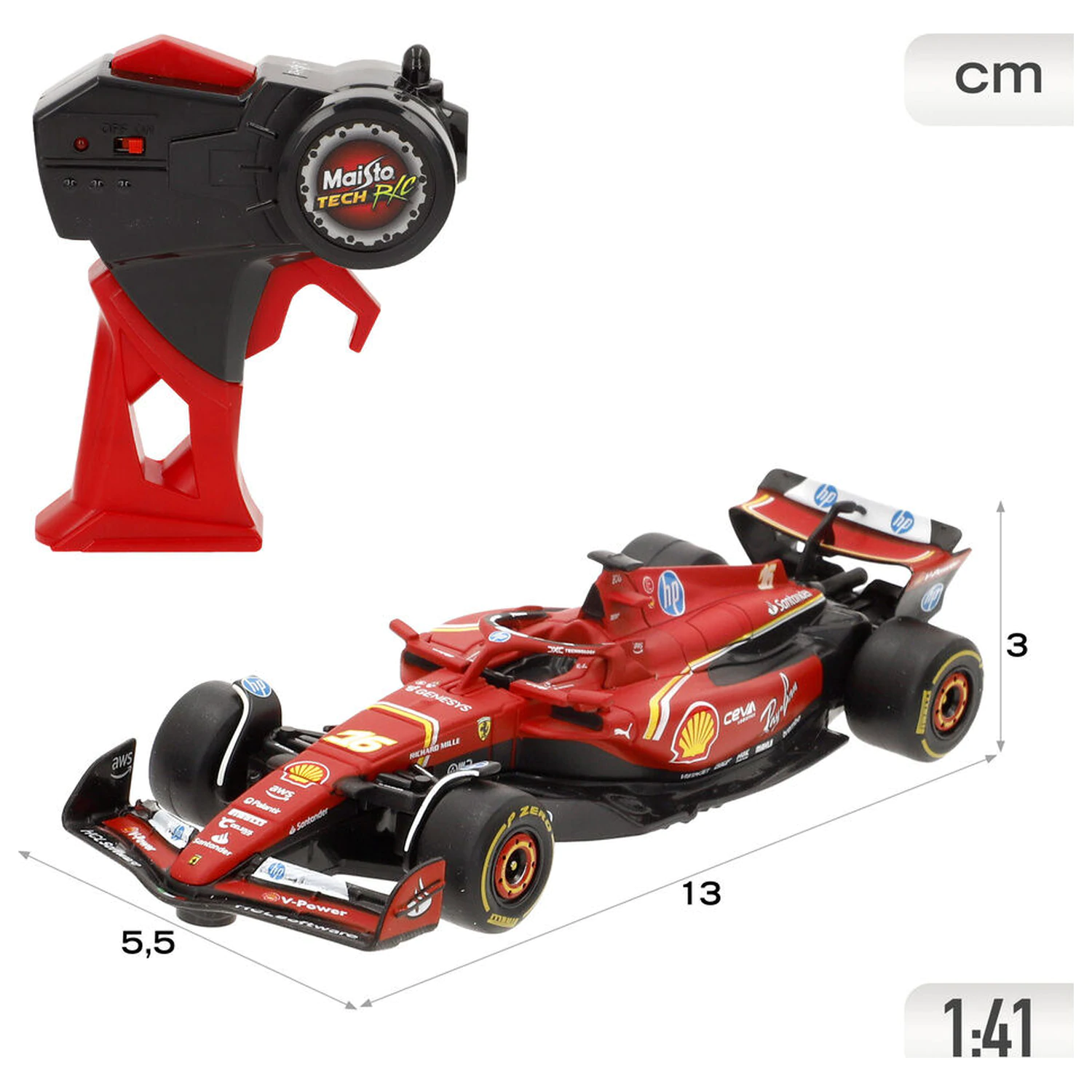 Ferrari SF-24 radio control car product photo
