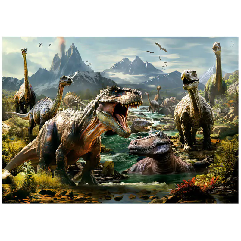 Fierce Dinosaurs puzzle 1000pcs product photo