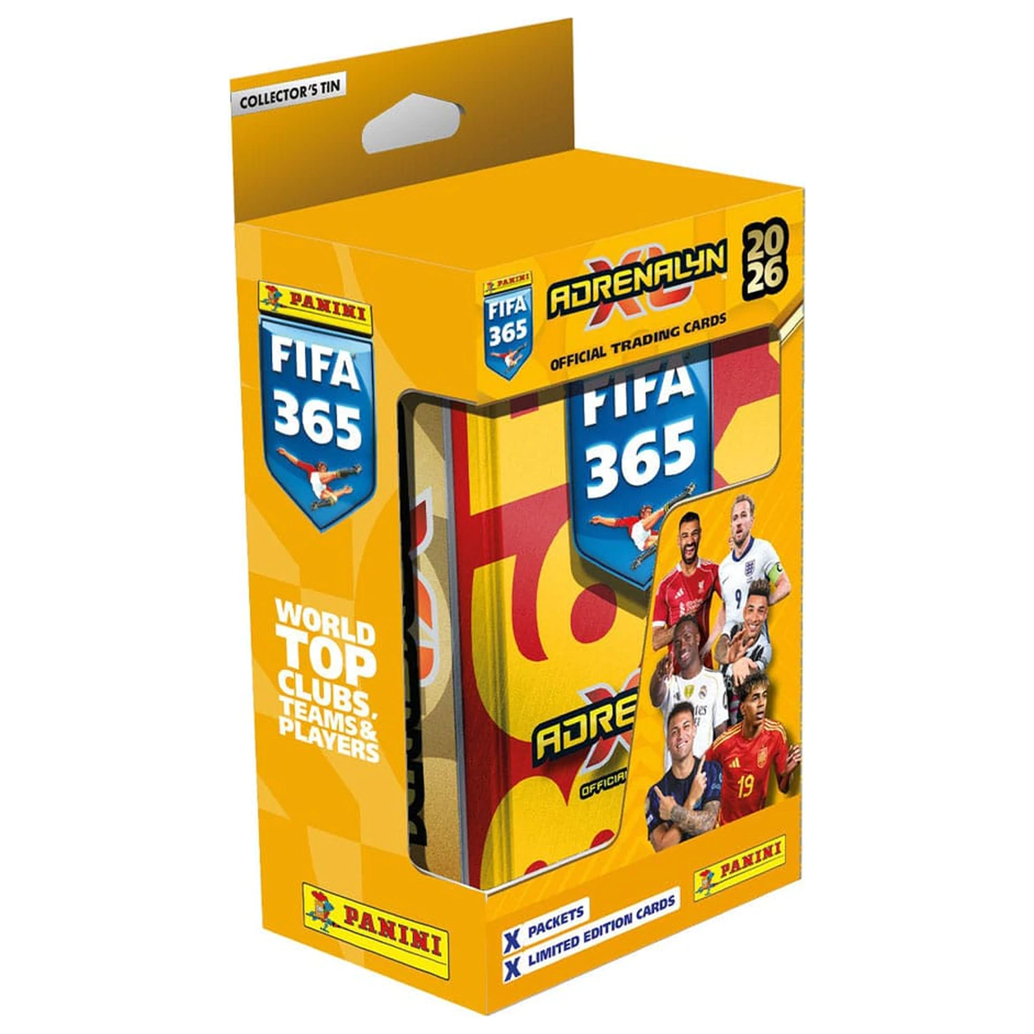 FIFA 365 Adrenalyn XL 2026 Trading Cards Classic Tin product photo
