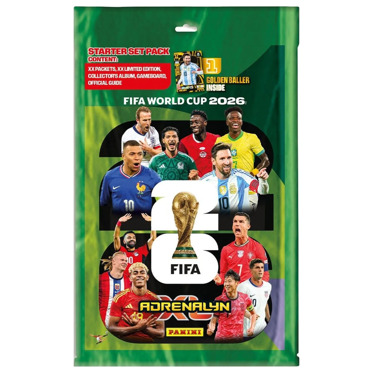 FIFA World Cup 2026 Adrenalyn XL Trading Cards Starter Pack *German Version* product photo
