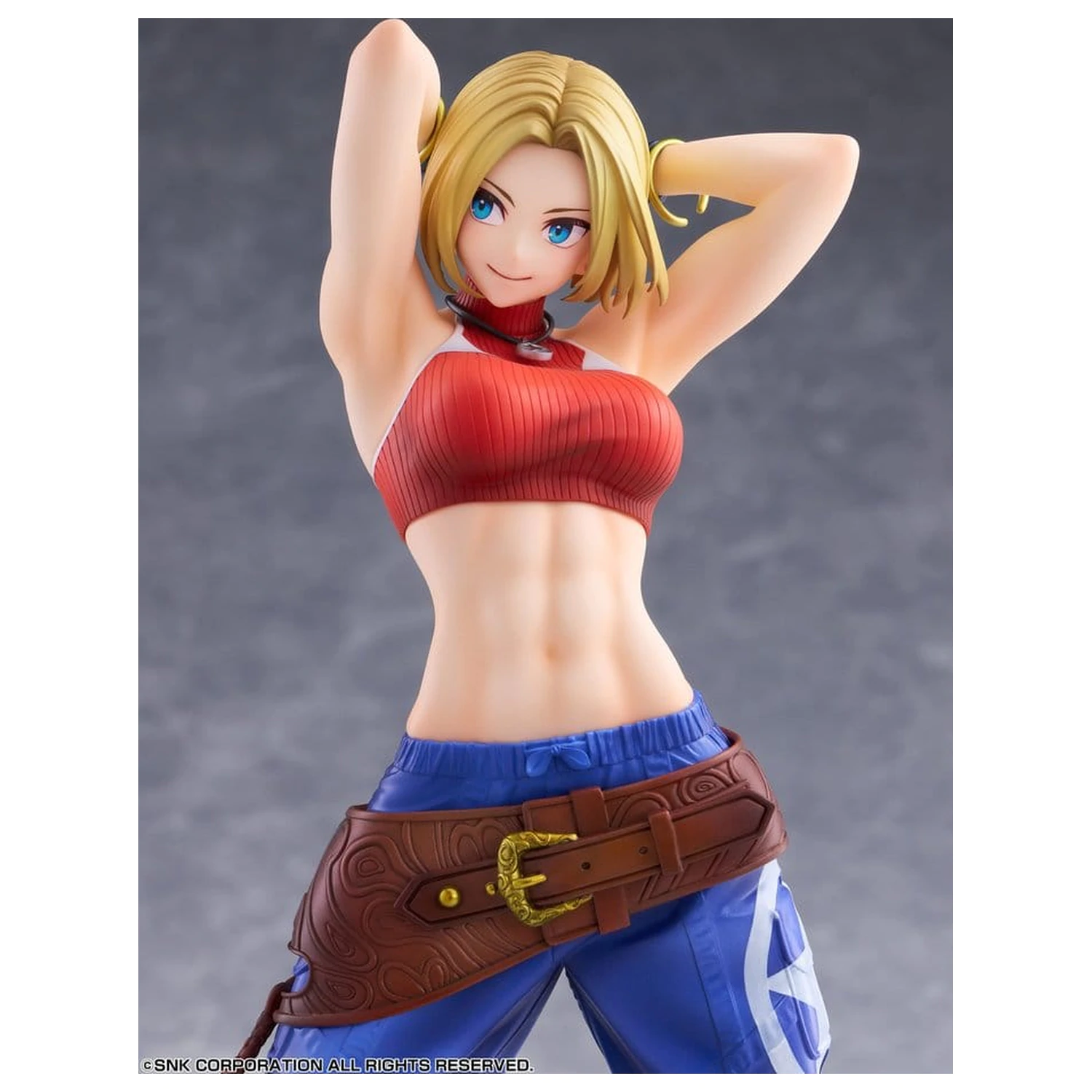 Fighting Girls Collection The King of Fighters XV PVC Figure 1/7 Blue Mary 26 cm product photo