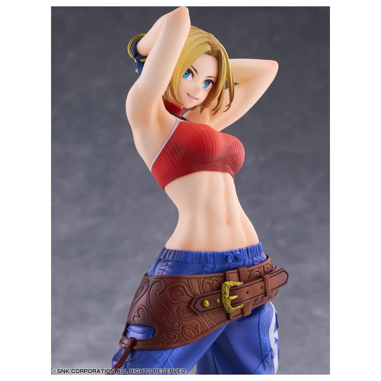 Fighting Girls Collection The King of Fighters XV PVC Figure 1/7 Blue Mary 26 cm product photo