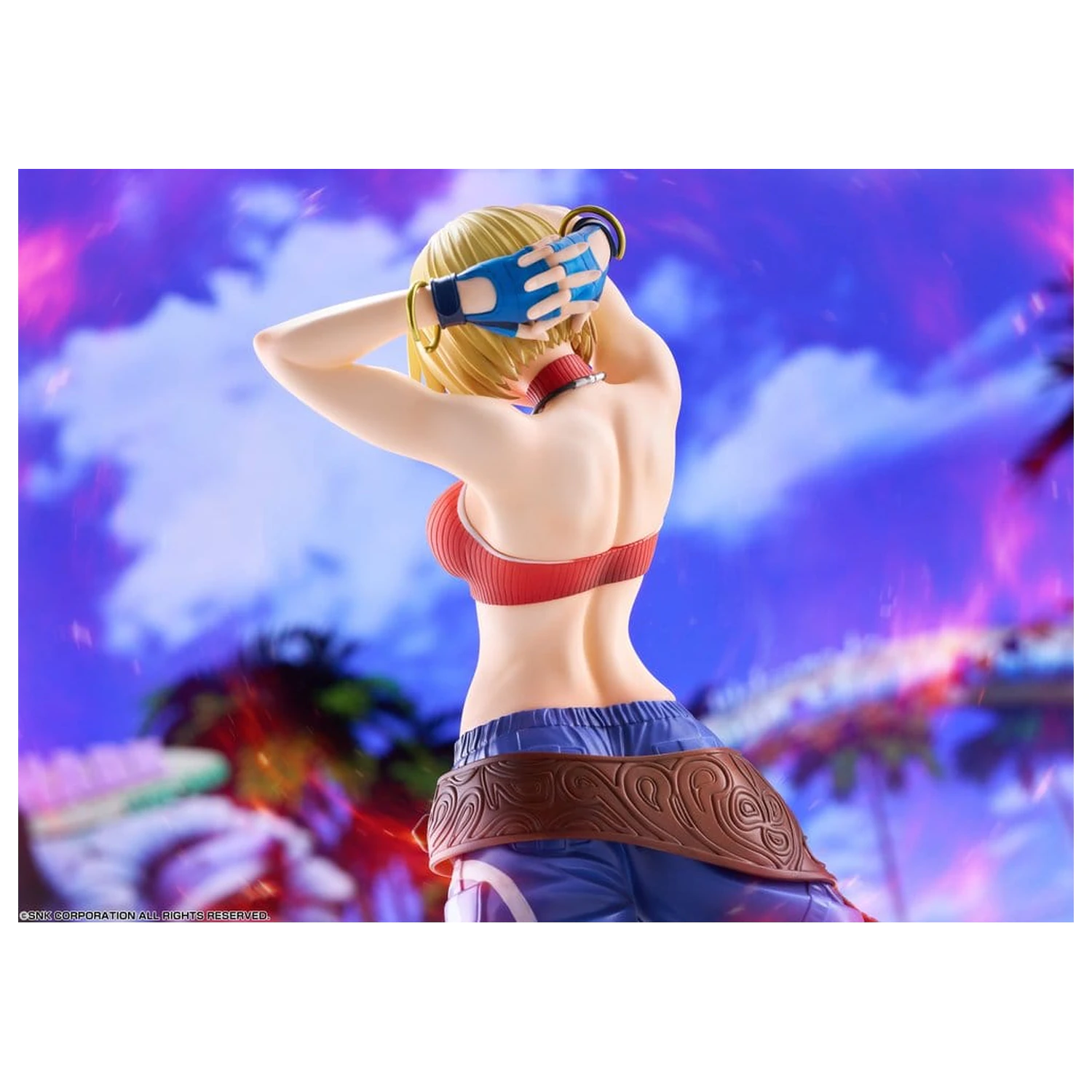 Fighting Girls Collection The King of Fighters XV PVC Figure 1/7 Blue Mary 26 cm product photo
