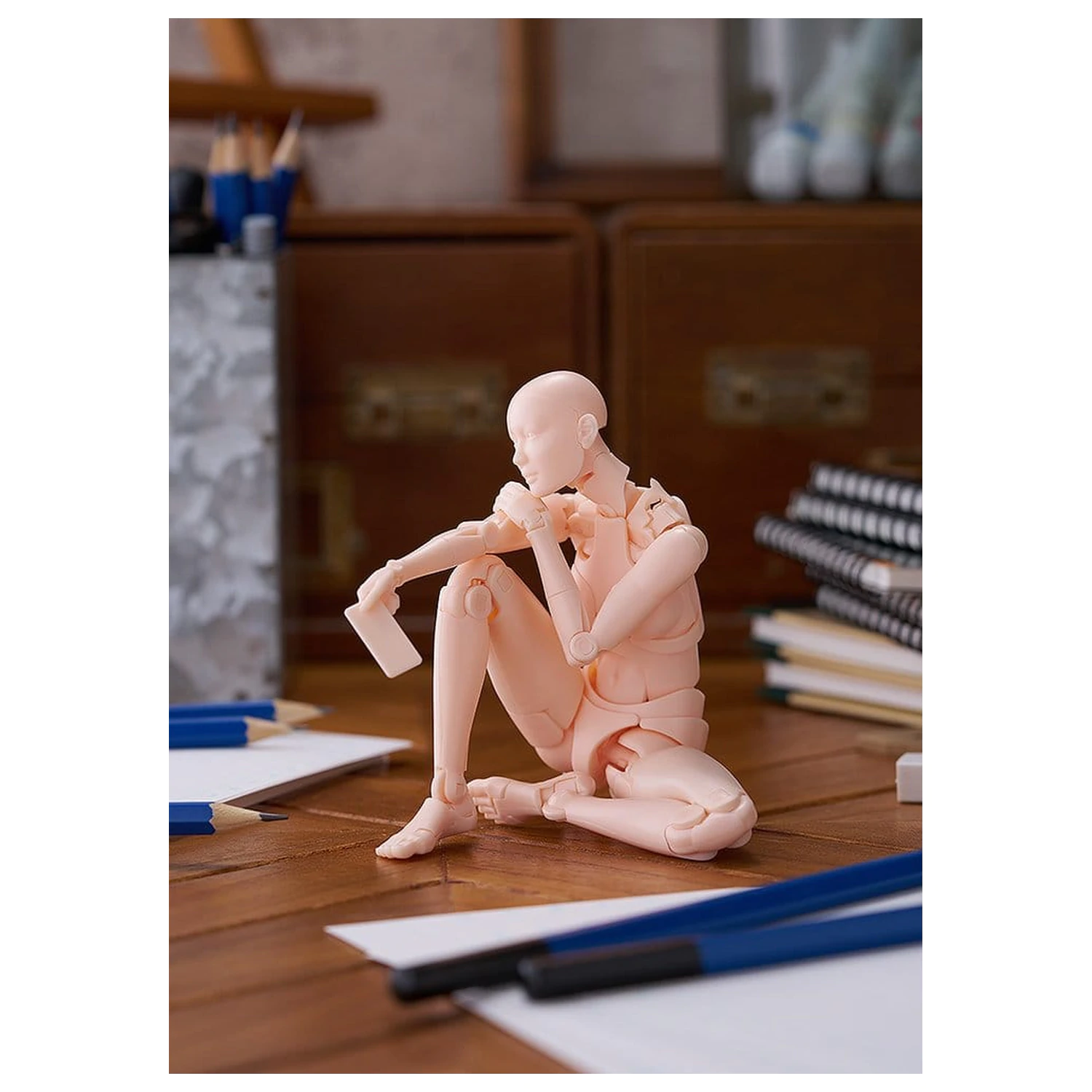 Figma Action Figure Nishimura Style Drawing Doll Olive Flesh 21 cm       product photo