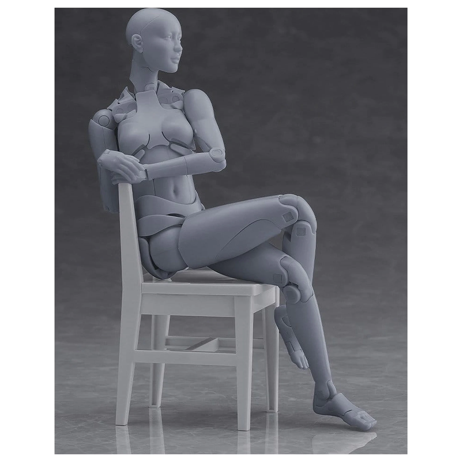 Figma Action Figure Nishimura Style Drawing Doll Olive Gray 21 cm       product photo