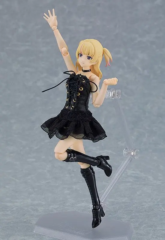Figma Styles Parts for Action Figures 1/12 Styles Black Corset Dress product photo