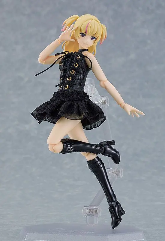 Figma Styles Parts for Action Figures 1/12 Styles Black Corset Dress product photo