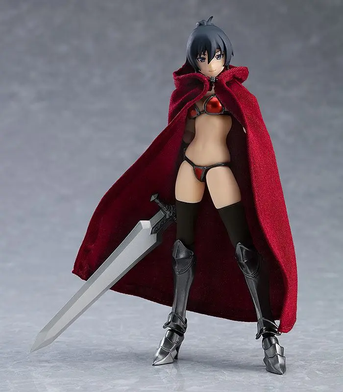Figma Styles Parts for Action Figures 1/12 Simple Cape (Red) product photo
