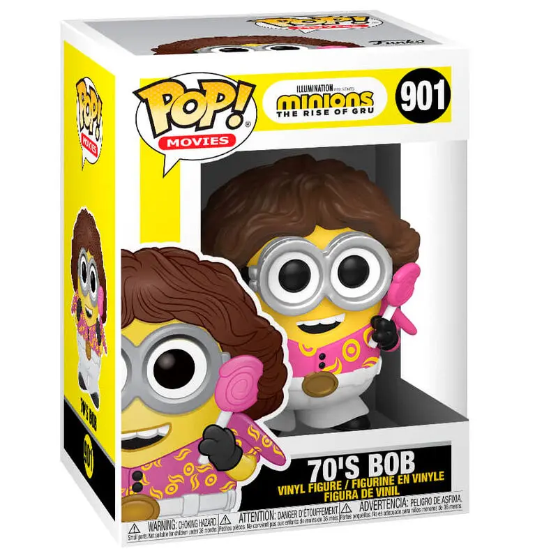 Minions II POP! Movies Vinyl Figure Seventies Bob 9 cm product photo