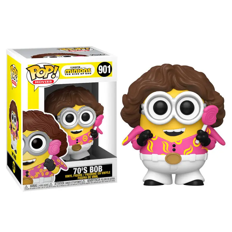 Minions II POP! Movies Vinyl Figure Seventies Bob 9 cm product photo