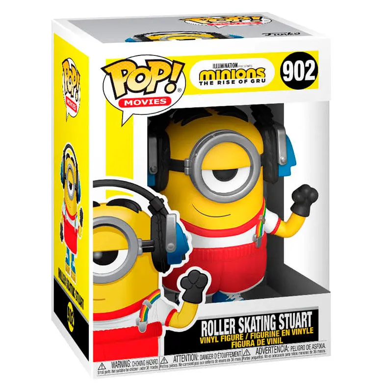 Minions II POP! Movies Vinyl Figure Skater Stuart 9 cm product photo