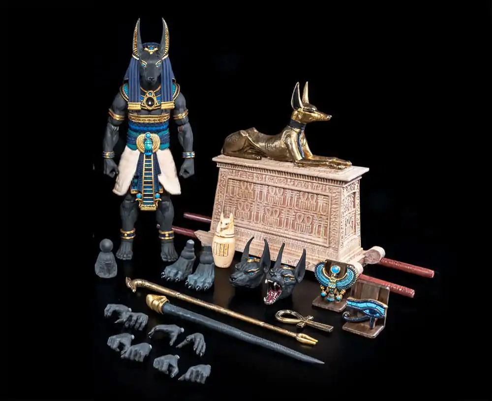 Figura Obscura Action Figure Anubis Black & Blue product photo