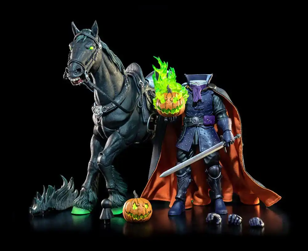 Figura Obscura Action Figure Headless Horseman Green Spectral termékfotó