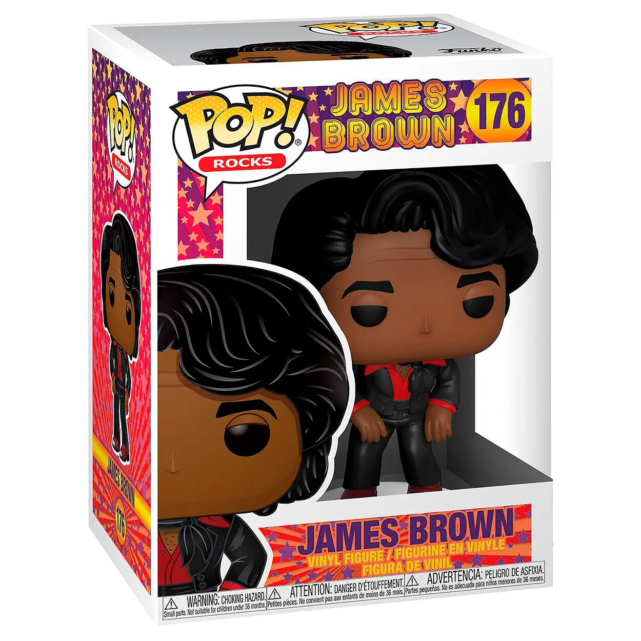 James Brown POP! Rocks Vinyl Figure James Brown 9 cm product photo