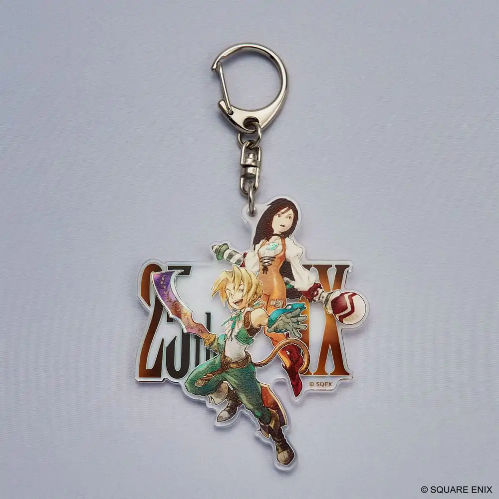 Final Fantasy IX Acrylic Keychain 25th Anniversary Zidane &amp; Garnet product photo