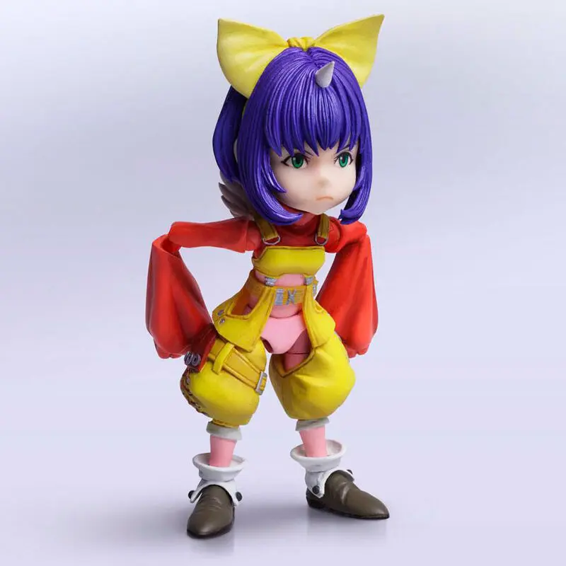 Final Fantasy IX Bring Arts Action Figures Eiko Carol &amp; Quina Quen 9 - 14 cm product photo