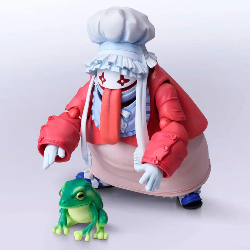 Final Fantasy IX Bring Arts Action Figures Eiko Carol &amp; Quina Quen 9 - 14 cm product photo