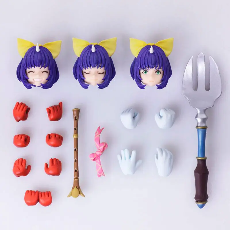 Final Fantasy IX Bring Arts Action Figures Eiko Carol &amp; Quina Quen 9 - 14 cm product photo