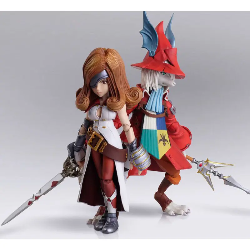 Final Fantasy IX Bring Arts Freya Crescent and Beatrix set 2 figures 12-16cm product photo