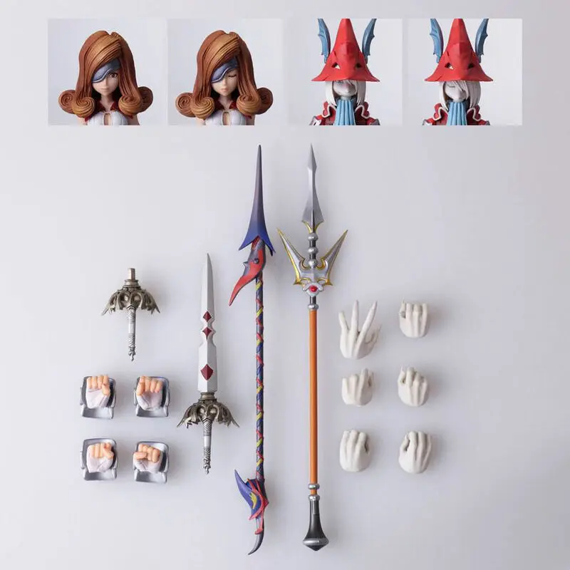 Final Fantasy IX Bring Arts Freya Crescent and Beatrix set 2 figures 12-16cm product photo
