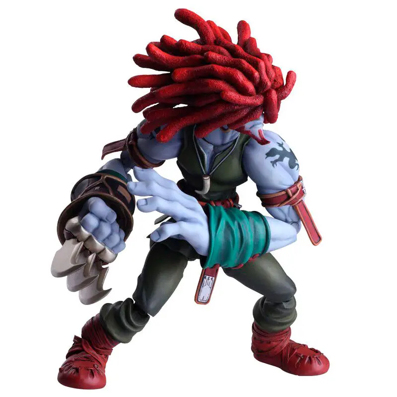 Final Fantasy IX Bring Arts Action Figures Kuja &amp; Amarant Coral 16 - 18 cm product photo