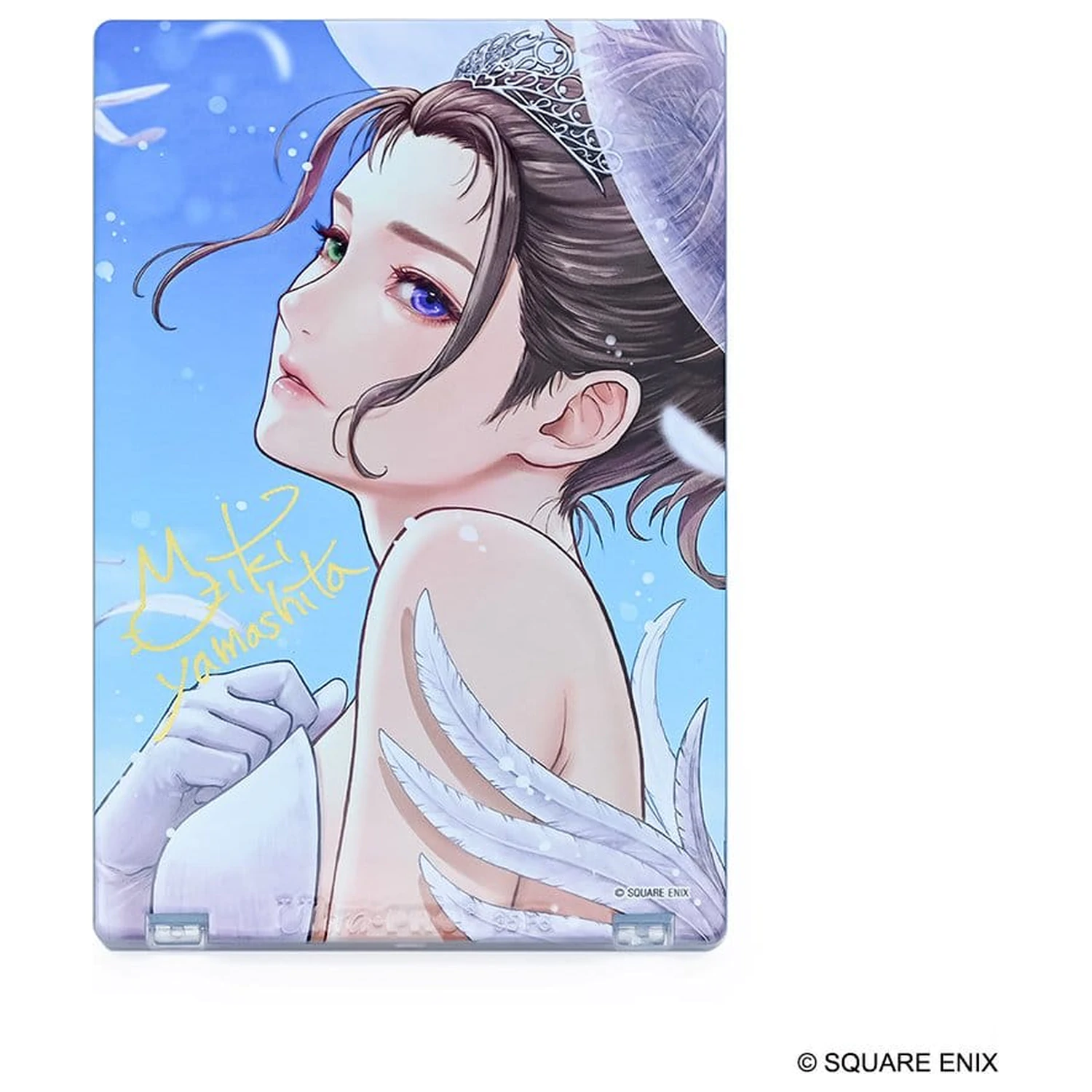 Final Fantasy One Touch Edge Magnetic Card Holder Special Edition Yuna Wedding Dress product photo