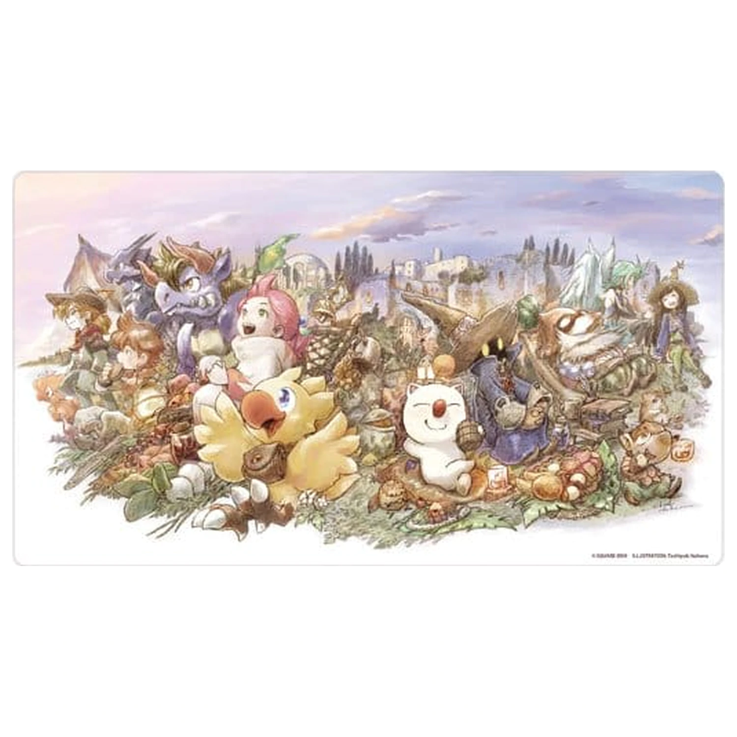 Final Fantasy Playmat Chocobo & Friends 61 x 34 cm product photo