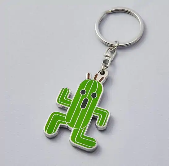 Final Fantasy Series Metal-Keychain Cactuar termékfotó