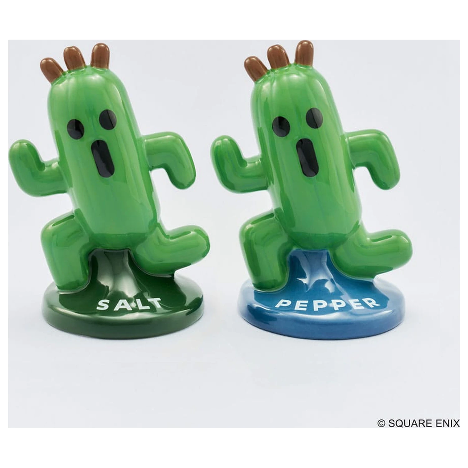 Final Fantasy Salt and Pepper Shakers Cactuar product photo