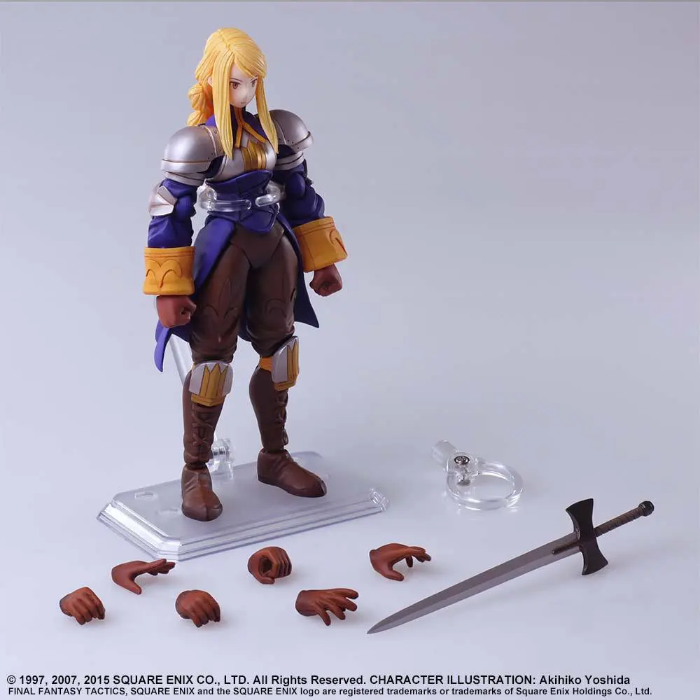 Final Fantasy Tactics Bring Arts Action Figure Agrias Oaks 14 cm termékfotó