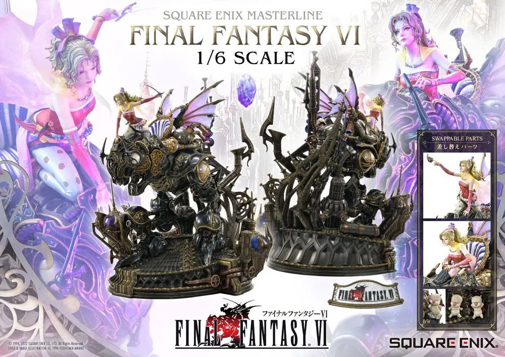Final Fantasy VI Statue 1/6 Terra Branford &amp; The Magitek Armor 78 cm product photo