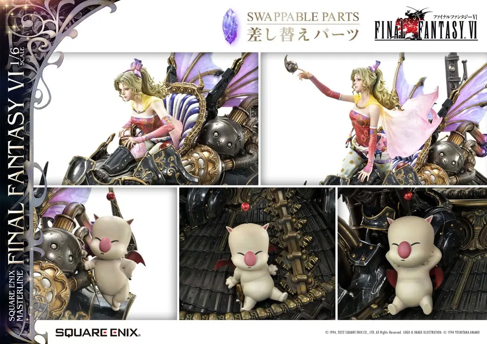 Final Fantasy VI Statue 1/6 Terra Branford &amp; The Magitek Armor 78 cm product photo