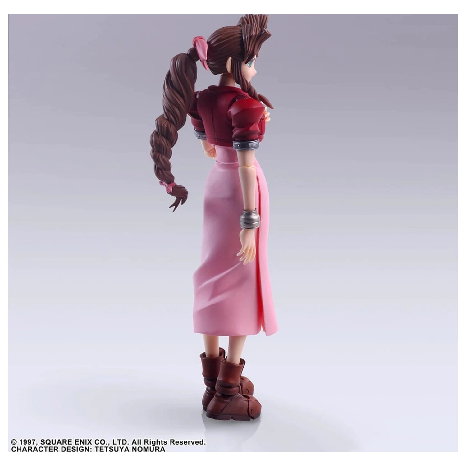 Final Fantasy VII Bring Arts Action Figure Aerith Gainsborough Digital Plus Edition 14 cm product photo