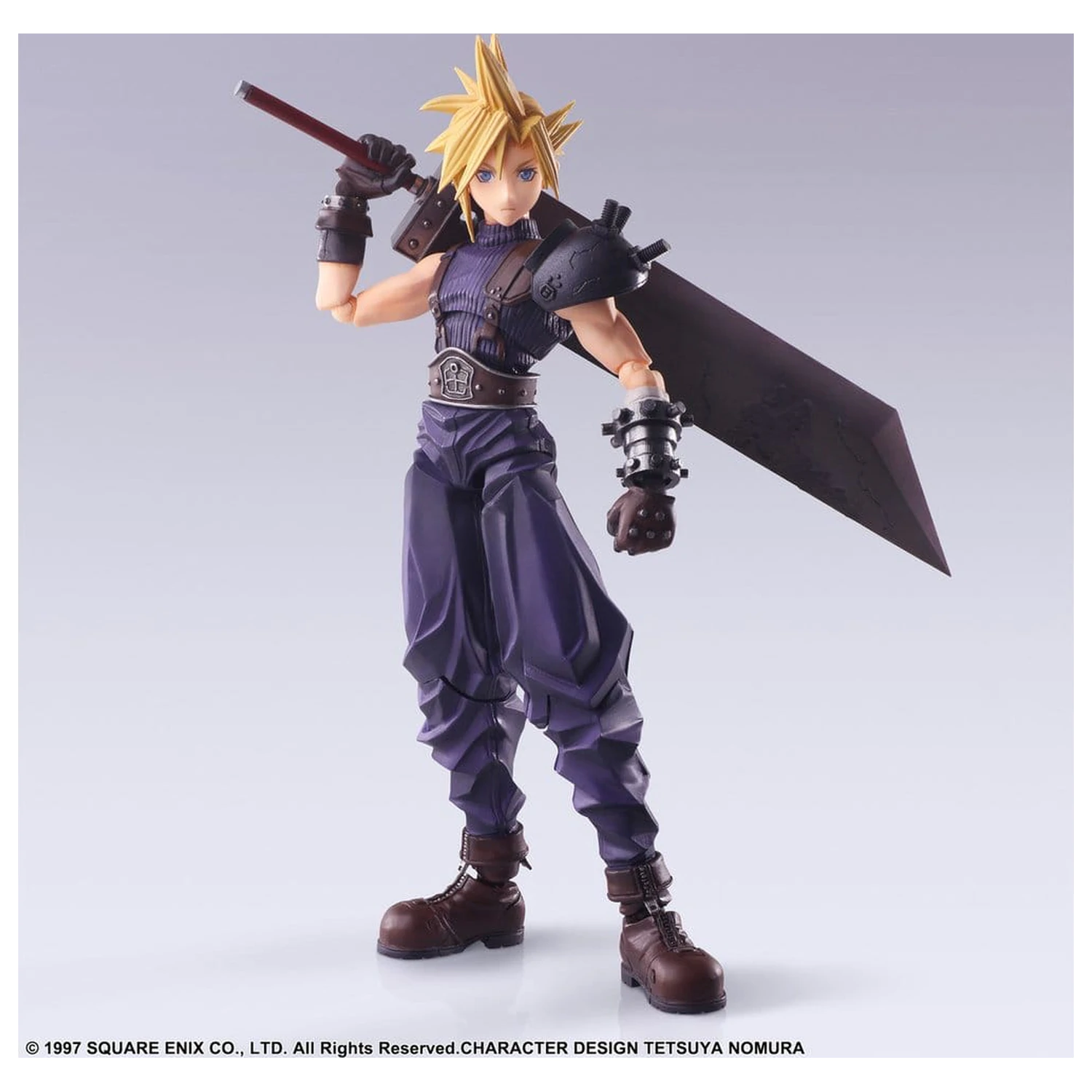 Final Fantasy VII Bring Arts Action Figure Cloud Strife Digital Plus Edition 15 cm product photo