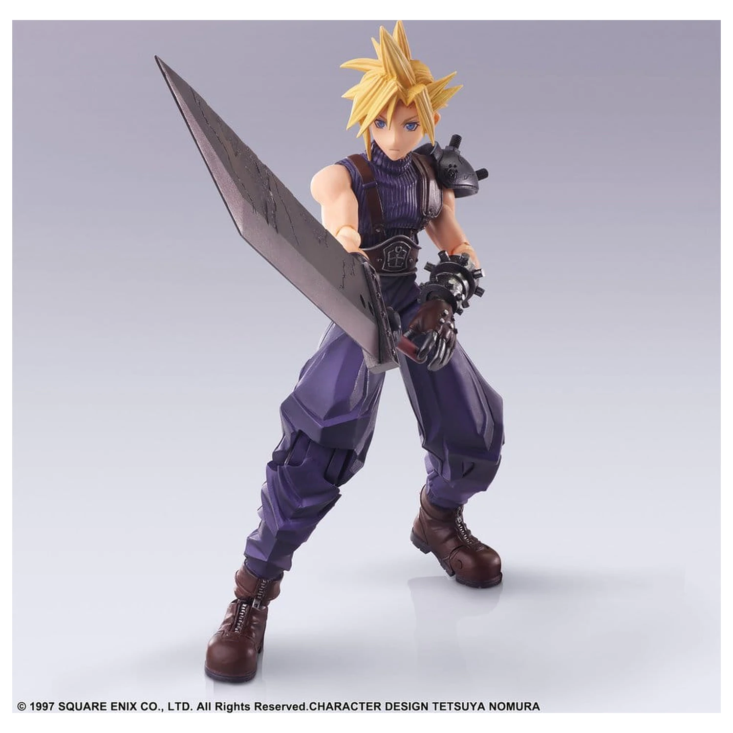 Final Fantasy VII Bring Arts Action Figure Cloud Strife Digital Plus Edition 15 cm product photo