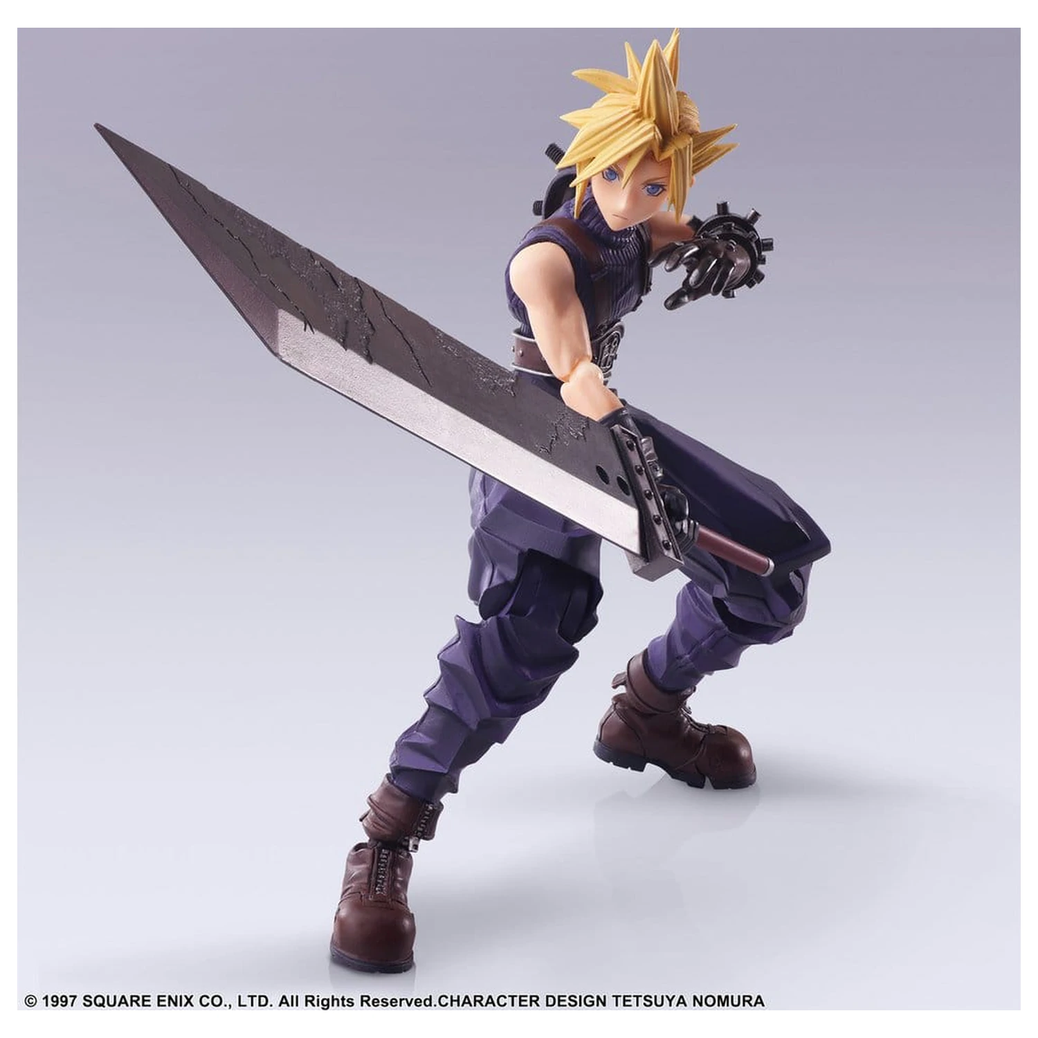 Final Fantasy VII Bring Arts Action Figure Cloud Strife Digital Plus Edition 15 cm product photo
