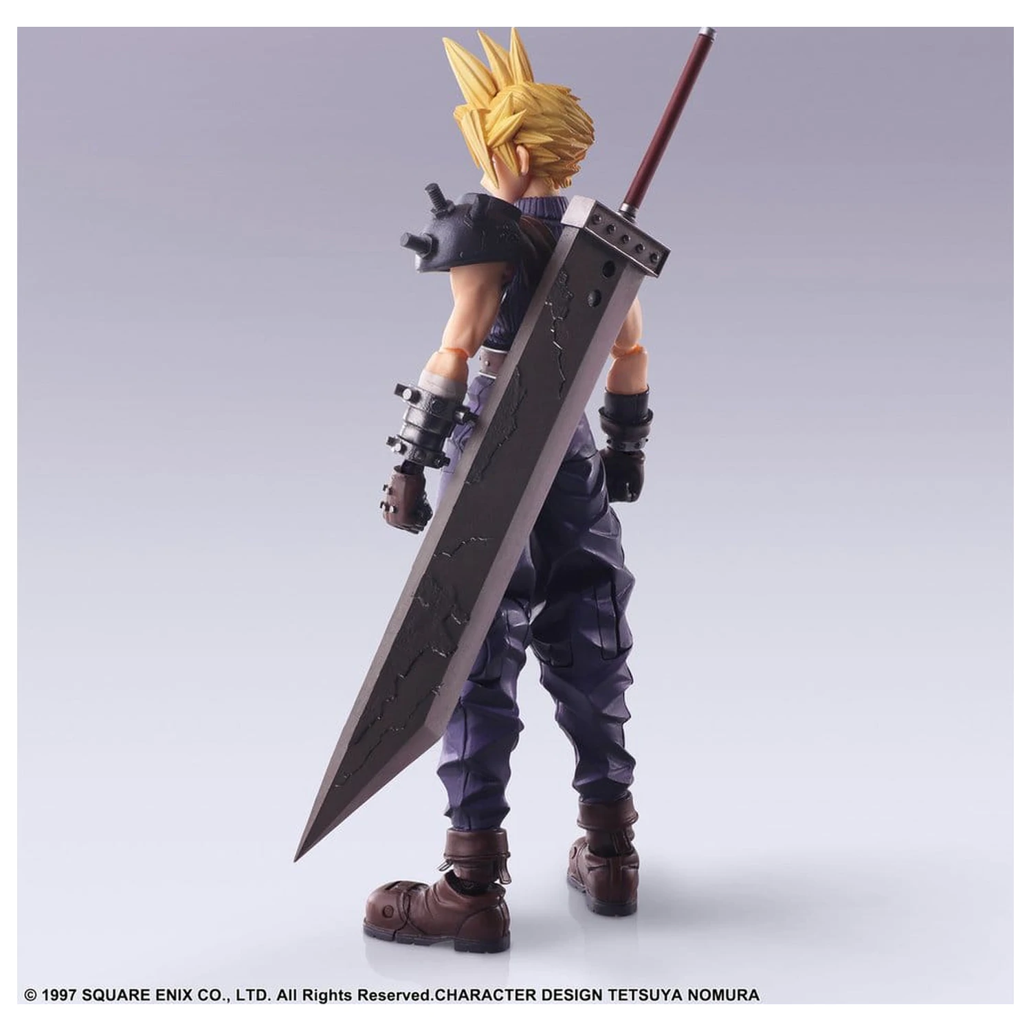Final Fantasy VII Bring Arts Action Figure Cloud Strife Digital Plus Edition 15 cm product photo