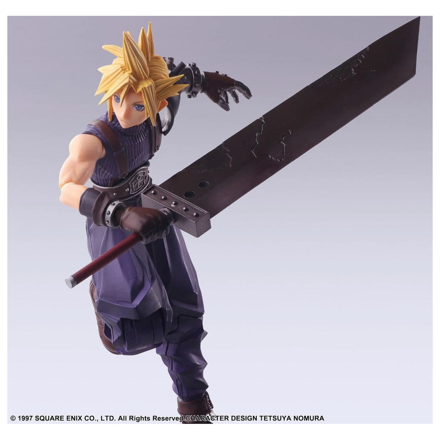 Final Fantasy VII Bring Arts Action Figure Cloud Strife Digital Plus Edition 15 cm product photo